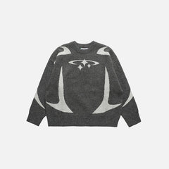 Y2K Stars Graphic Sweaters
