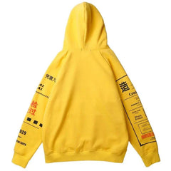 Kanji Hip Hop Graffiti Hoodie