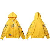 Kanji Hip Hop Graffiti Hoodie