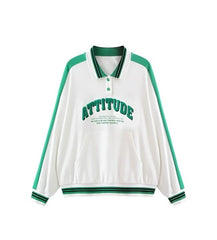 Letter Printed Oversized Women's T-Shirt