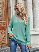 WOMEN PULOVERS SWEATERS BOHO HOLIDAY KNITWEAR SWEATER