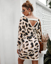 WOMEN WINTER SEXY HIP WARM SWEATER