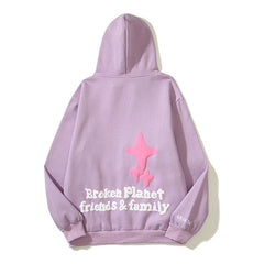 Retro Broken Hearts Hoodie