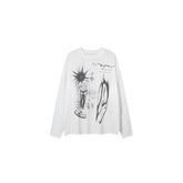 Graphic Dreamscape Loose Sweatshirt
