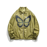 Butterfly Leather Motorcycle Jacket