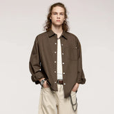 Solid Color Vintage Shirt