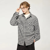 Plaid Vibe Brushed Shirt