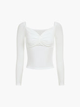 Nostalgia Ruched Long Sleeve Shirt