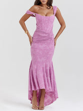 Cesca Rose Pink Floral Maxi Dress