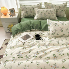 Chamomile Flower Print Bedding Set