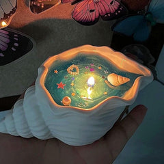 Conch Seashell Candle
