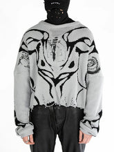 Destroyed Harajuku Ripped Sweater