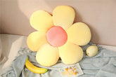 Flower Plush Throw Pillow Soft Stuffed Cotton Cushion Living Bedroom Home Chair Decorative Pillows Sofa Cushions Birthday Gifts