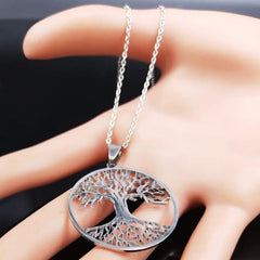Aesthetic Old Tree Chain Necklace