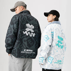 Double-Sided Berber Fleece Winter Jacket