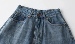 Blue Wide Leg Women's Denim Pant