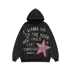 I wanna go to the Moon Hoodie