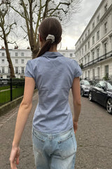 Coastal Charm Plaid Button-Up Shirt