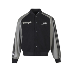 Retro Block Baseball Jacket