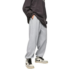 Solid Color Fit Casual Jogger Pant