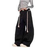 Y2k Laced Vintage Ease Wide Leg Pants