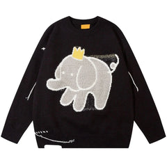Elephant King Kintted Sweater