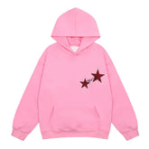 Y2K Star Printed Hoodie