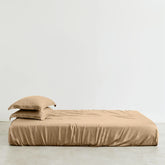 Organic Bamboo Bedding Set Bed Sheet Sets Fitted Sheets Flat Sheet Pillowcase Luxury Double Queen King Size Bedsheet