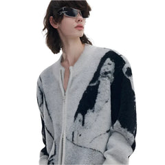 Y2k Embroidered Girl Aura Jacket