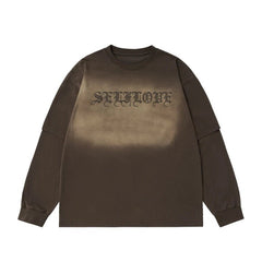 Backbone Loose Sleeve Sweater