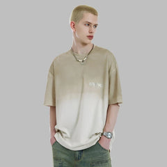 Retro Hand Spray Letter T-Shirt