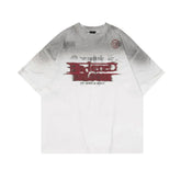 Dyed Printed Loose T-Shirt