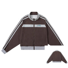 Demi-season Striped Harajuku Jacket