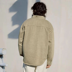 Retro Washed Nostalgic Shirt Jacket