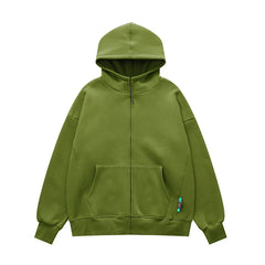 Heavy Weight Fleece Zipper Hoodie
