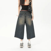 Y2K Wide Leg Oversize Denim Trouser
