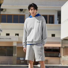 Letter Printing Sports Men's Suit