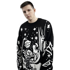 Lo-Fi Vintage Anime Sweater