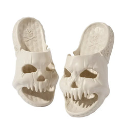 Spooky Skull Slippers