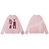 Y2k Graffiti Shadow Boy Sweater