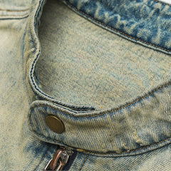 Vintage Washed Denim Jacket