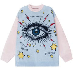 Cosmic Eye Illumination Sweater