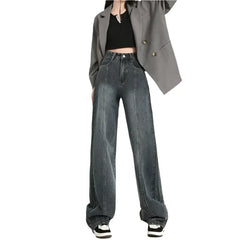 Baggy Vintage Straight Denim Jeans