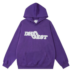 "S" Shape Plastisol Hoodie