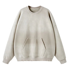 Sprayed Color Oversized Sweatshirt