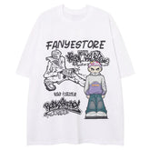 Cartoon Boy Printed T-Shirt