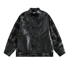 Moon lit Rebel Leather Jacket