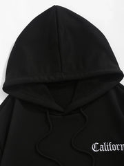 Sunset Blaze Embroidered Hoodie