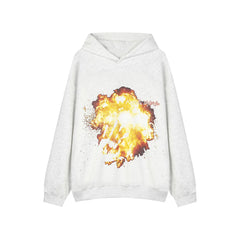 Escaping Flame Hooded Sweatshirts