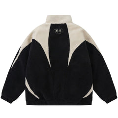 Fuzzy Zipper Jacket
